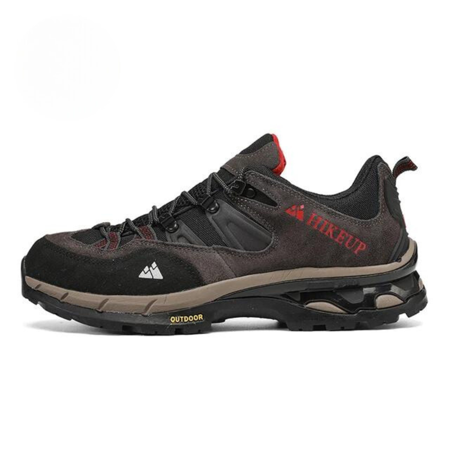 Nouvuna Adventure Trail Hiking Shoes – Water-Resistant Design with Cushioned Grip Sole
