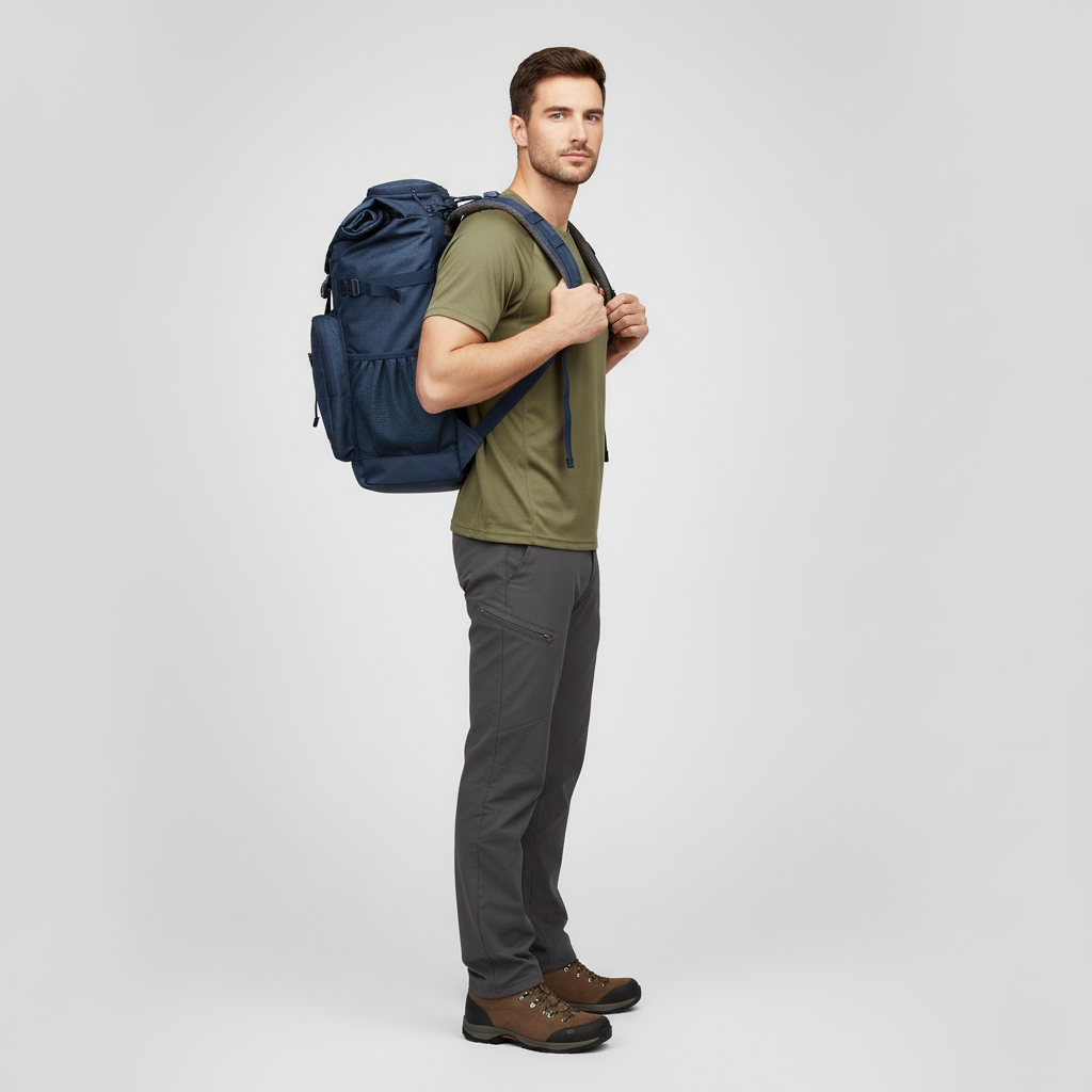 30 L Insulated Cooler Backpack with Water-Resistant Outer Layer