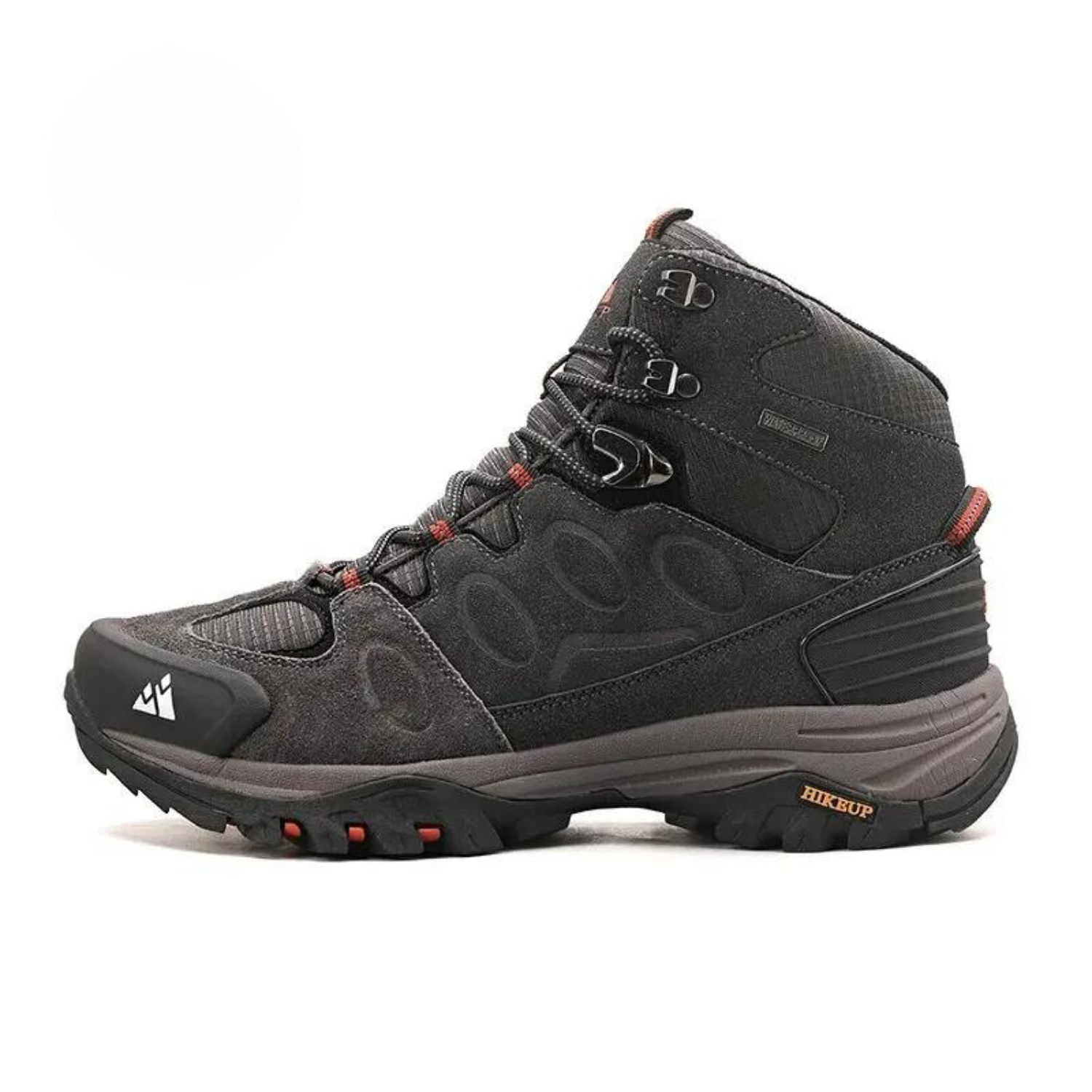 Nouvuna Altitude Trekking Boots – Suede & Rubber High-Cut Design for Trail Adventures