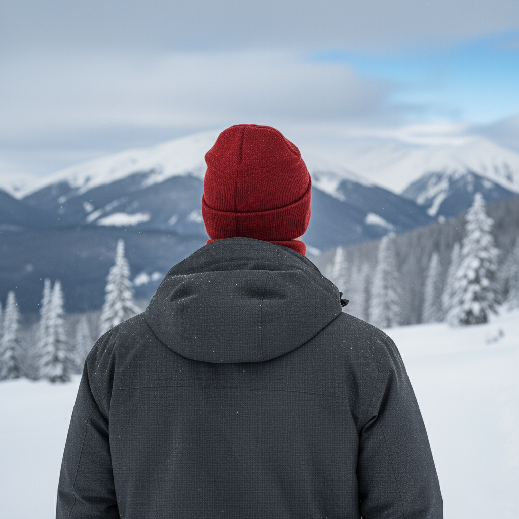 Adult Beanie and Neck Warmer Set – Polyester Fleece, One Size
