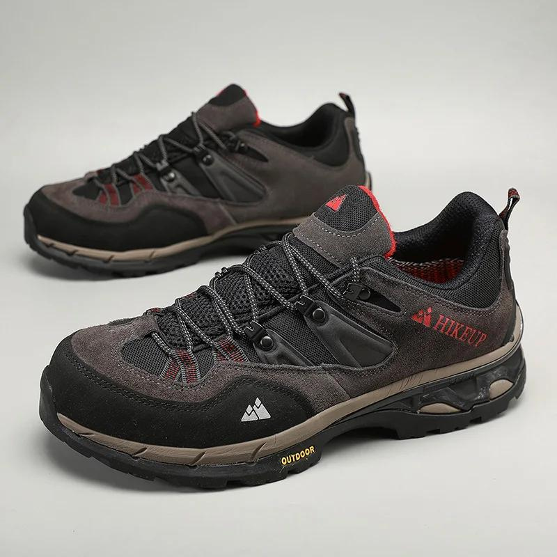 Nouvuna Adventure Trail Hiking Shoes – Water-Resistant Design with Cushioned Grip Sole