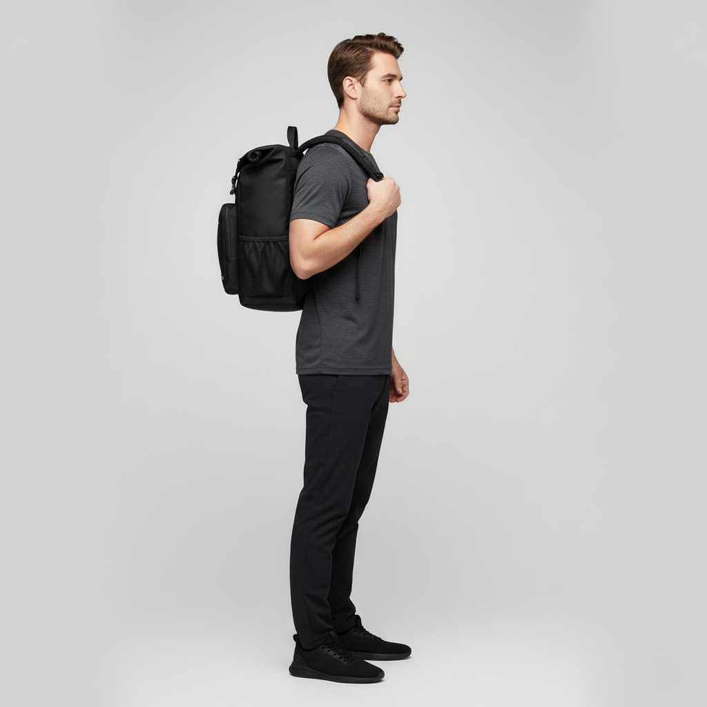 Compact Waterproof Shoulder Backpack