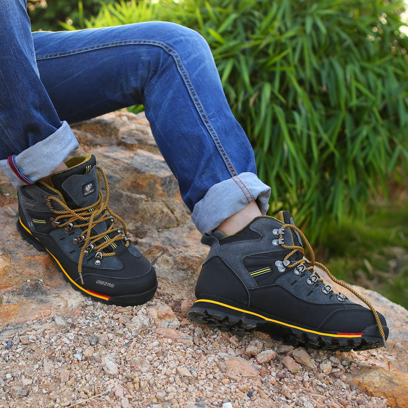 Nouvuna TerraShield Waterproof Hiking Boots with High Ankle Support