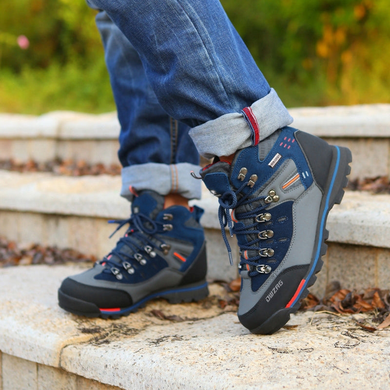 Nouvuna TerraShield Waterproof Hiking Boots with High Ankle Support