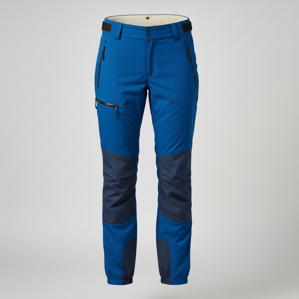 Women’s Thermal Waterproof Outdoor Trousers with Fleece Lining
