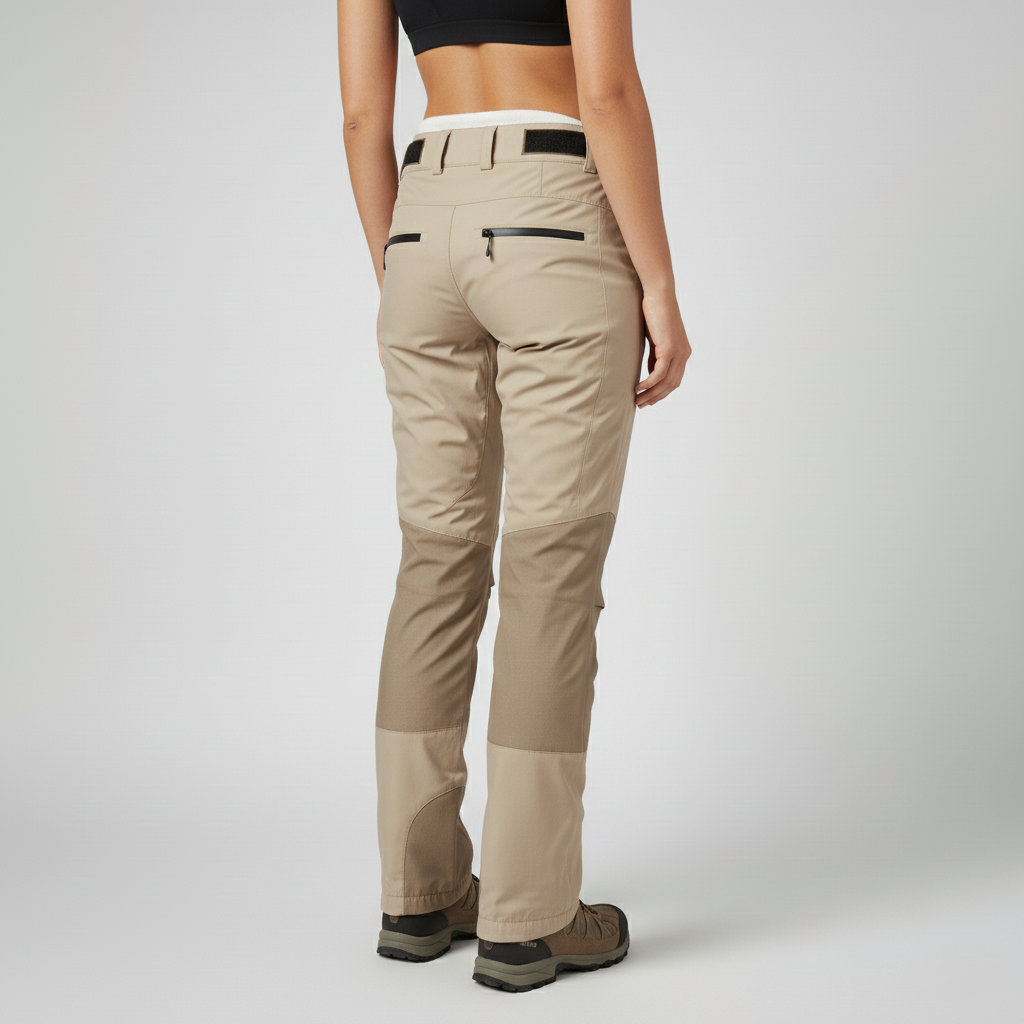 Women’s Thermal Waterproof Outdoor Trousers with Fleece Lining