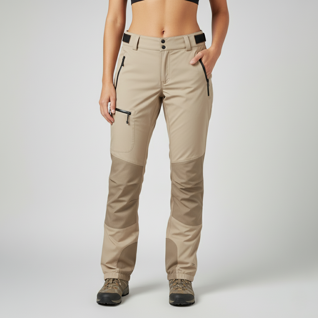 Women’s Thermal Waterproof Outdoor Trousers with Fleece Lining