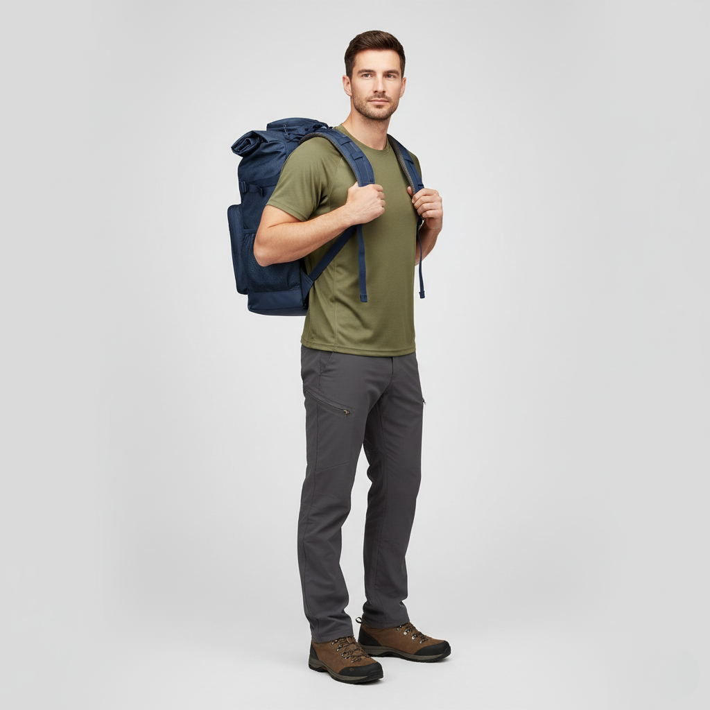 30 L Insulated Cooler Backpack with Water-Resistant Outer Layer