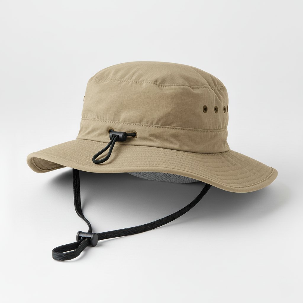 Explorer Trail Outdoor Hat with Adjustable Fit and Water-Resistant Fabric