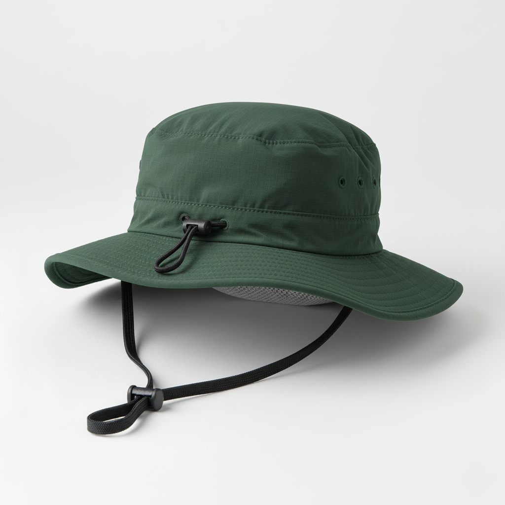 Explorer Trail Outdoor Hat with Adjustable Fit and Water-Resistant Fabric
