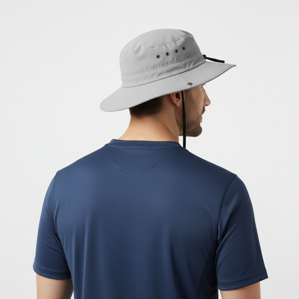 Explorer Trail Outdoor Hat with Adjustable Fit and Water-Resistant Fabric