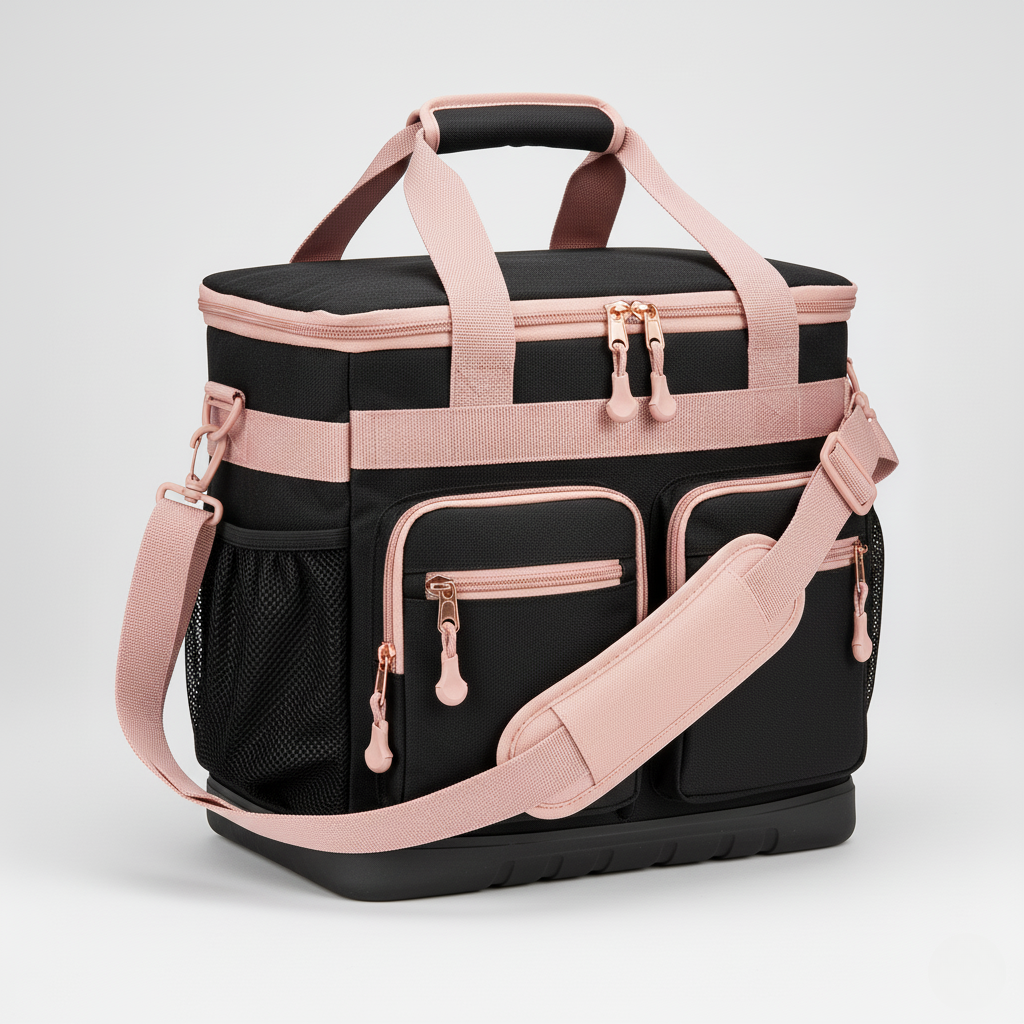 Large Insulated Leisure Bag with Multiple Compartments – Thermal Lining