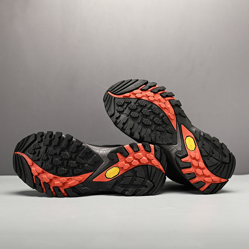 Nouvuna Altitude Trekking Boots – Suede & Rubber High-Cut Design for Trail Adventures